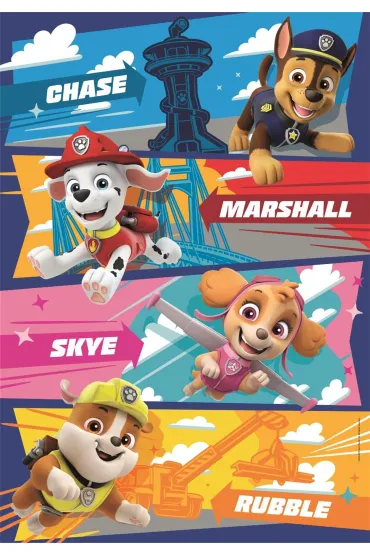 Puzzle 60 el. Maxi SuperColor. Paw Patrol Clementoni