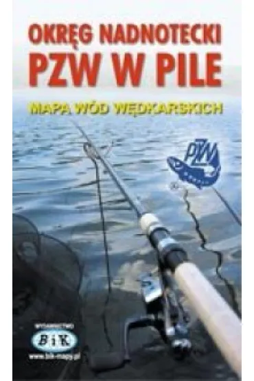 Mapa w�d w�d. Okr�gu Pilskiego