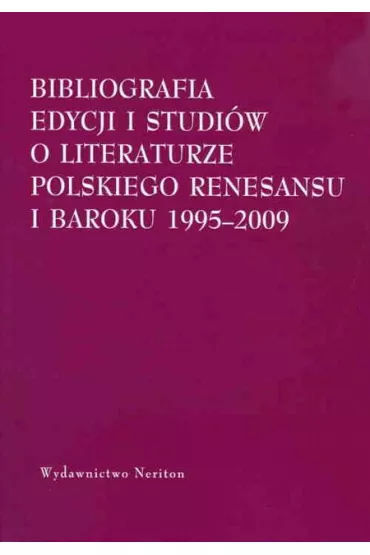 Bibliografia edycji i studi�w o literaturze.. - Tomasz Lawenda 