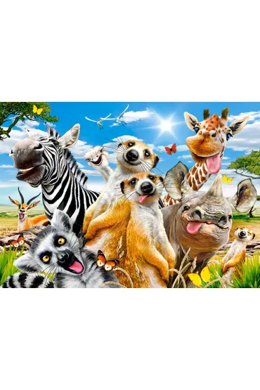 Puzzle 260 el. African Selfie Castorland