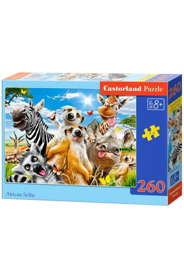 Puzzle 260 el. African Selfie Castorland