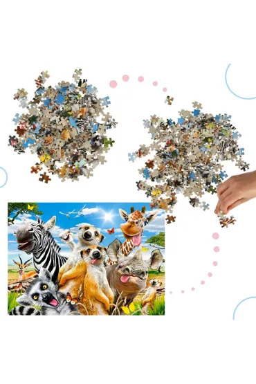 Puzzle 260 el. African Selfie Castorland