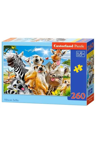 Puzzle 260 el. African Selfie Castorland