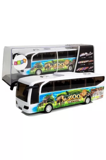 Autobus wycieczkowy z naci�giem LeanToys