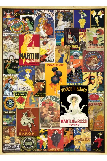 Puzzle 1000 el. Plakaty Eurographics
