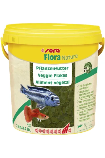 Sera Flora nature, p�atki - pokarm premium 2 kg