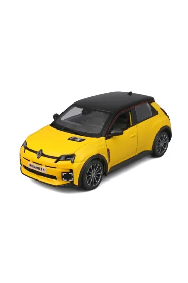 Collection (A) W/O Stand - Renault 5 E-Tech Yellow Bburago