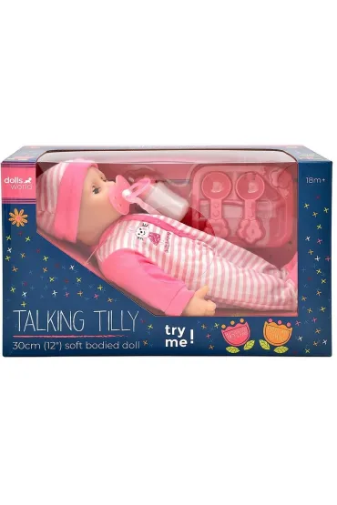 Dolls World Lalka Talking Tilly 30cm