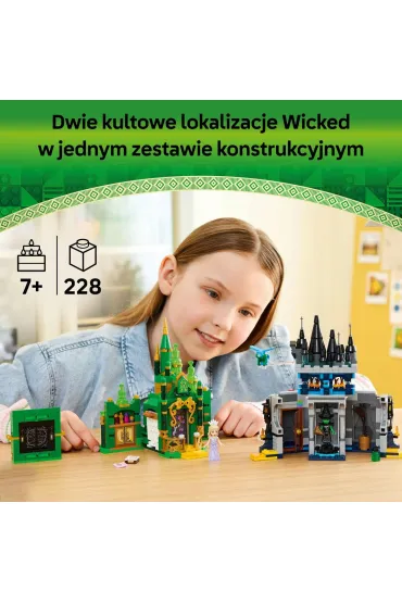 LEGO Wicked Emerald City i Kiamo Ko Castle 75689