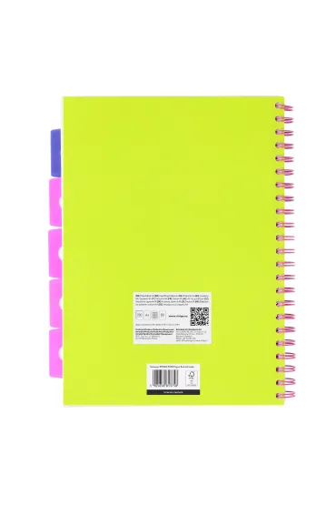 Strigo Ko�ozeszyt Pads A4 Neon zielony kratka 100 kartek