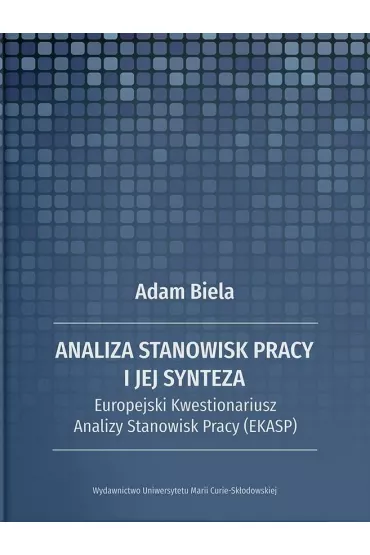 Analiza stanowisk pracy i jej synteza - Adam Biela