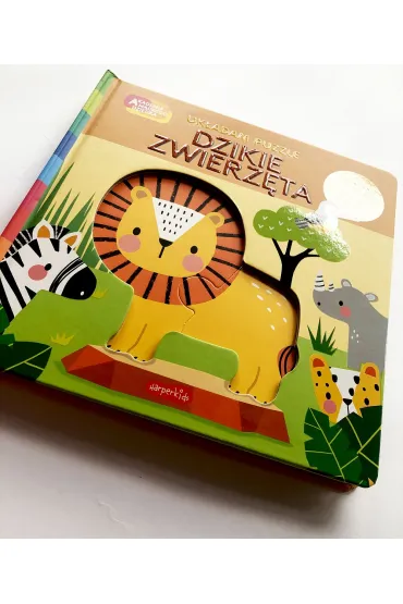 Dzikie zwierz�ta. Akademia m�drego dziecka. Uk�adam puzzle