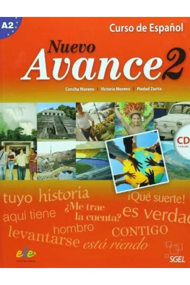 Nuevo Avance 2 podr�cznik +CD - Concha Moreno, Zurita Piedad, Victoria  Moreno