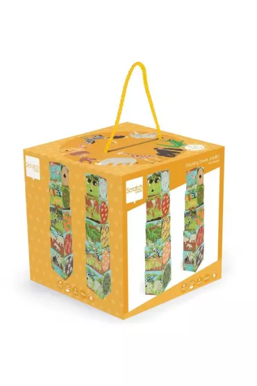 Piramida Jumbo Zwierz�ta �wiata Scratch