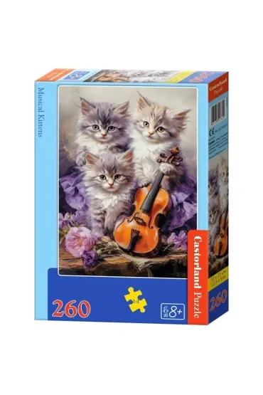 Puzzle 260 el. Musical Kittens Castorland