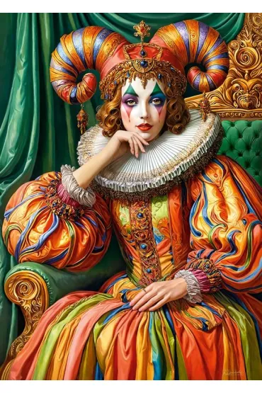 Puzzle 1000 el. Arlequin CherryPazzi