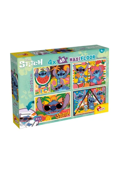 Puzzle 4x48 el. MaxiFloor Stitch Lisciani