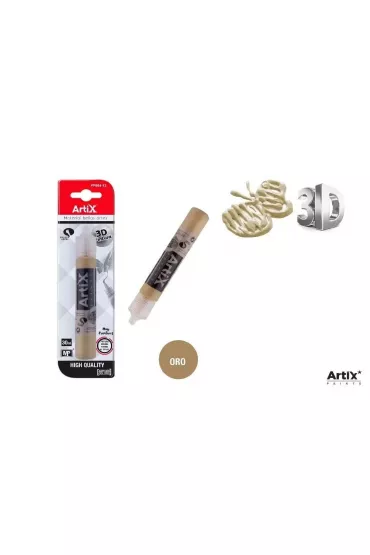 Artix Farba strukturalna 3D z�oty 30 ml