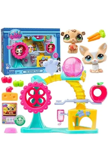 Zestaw Littlest Pet Shop Fabryka zabawy