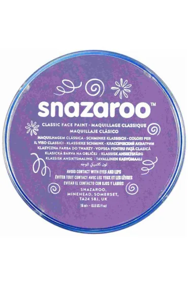 Snazaroo Farba do twarzy liliowa 18ml 18 ml