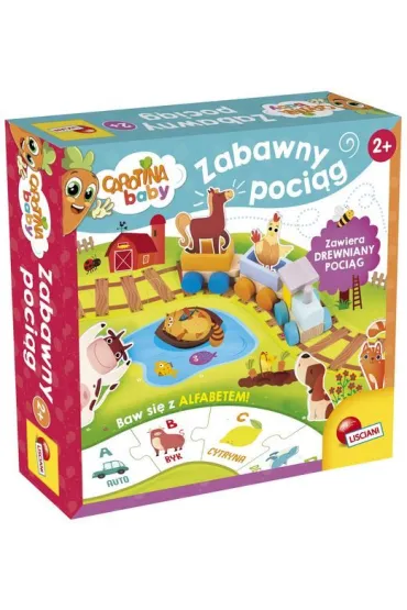 Puzzle Lisciani Carotina Zabawny poci�g  baby 304-PL84005