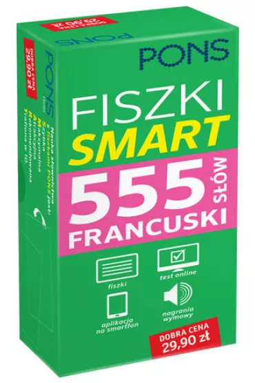 Fiszki Smart. 555 s��w. Francuski