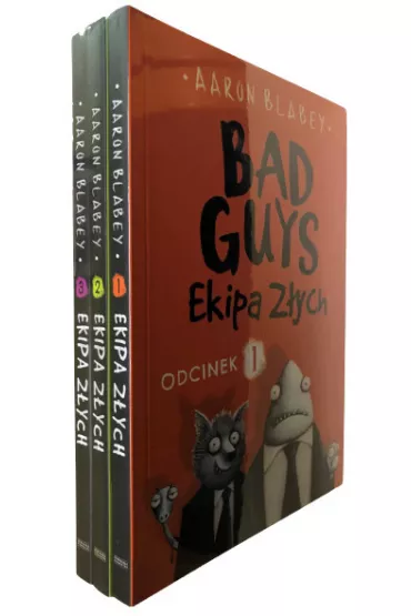 Pakiet Bad Guys. Ekipa Z�ych. Odcinki 1-3 - Aaron Blabey