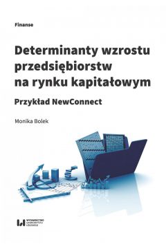 eBook Determinanty wzrostu przedsibiorstw na rynku kapitaowym pdf