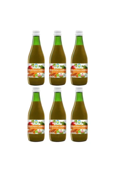 Bio Food Sok marchew-jab�ko Zestaw 6 x 300 ml Bio