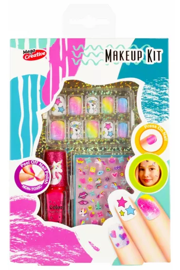 Zestaw pi�kno�ci Makeup Paznokcie MEGA CREATIVE 502858