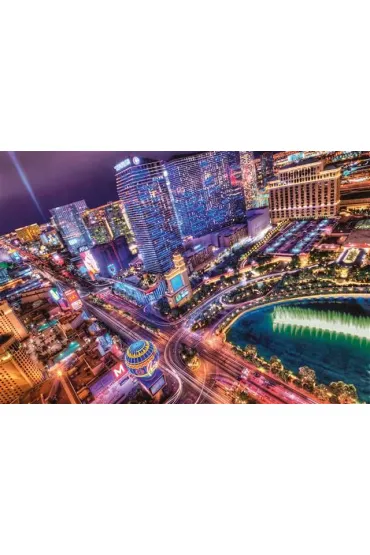 Puzzle 2000 el. Las Vegas Clementoni