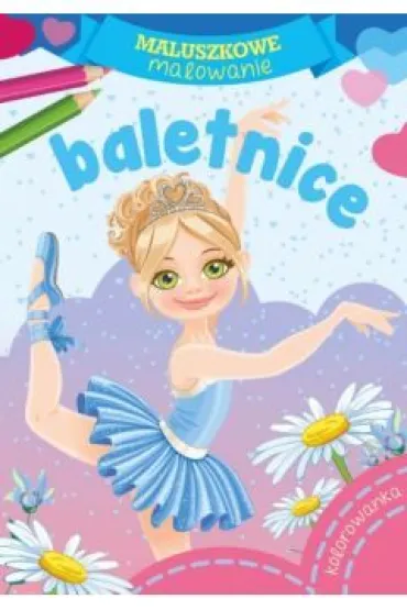 Malowanka A5 Maluszkowe malowanie. Baletnice SKRZAT 158737