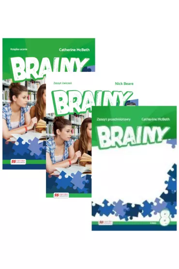 Pakiet: Brainy. Ksi��ka ucznia, zeszyt �wicze� i zeszyt przedmiotowy do j�zyka angielskiego dla klasy 8 szko�y podstawowej - Catherine McBeth, Katherine Stannett