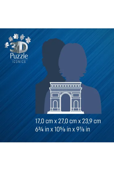 Puzzle Iconics 224 el. 3D �uk Triumfalny Ravensburger