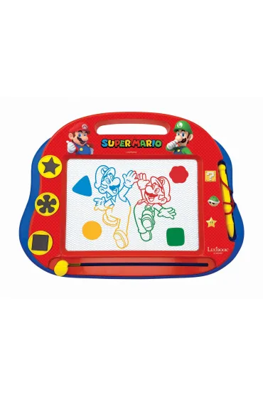 Magnetyczna wielokolorowa tablica kre�larska Super Mario z akcesoriami A5 CRNI550