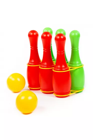 Zestaw do gry w kr�gle, 9 element�w Polesie