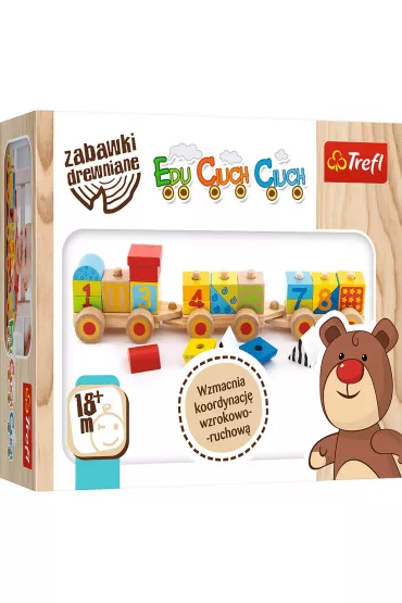 Zabawka drewniana. Edu Ciuch Ciuch Trefl