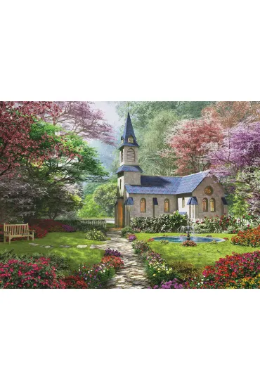 Puzzle 1000 el. The Blooming Garden by Dominic Davison Eurographics