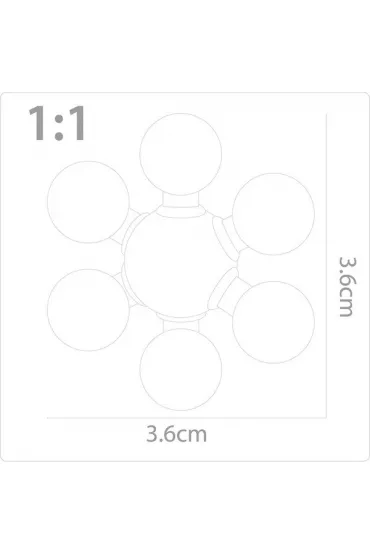 Klocki ma�ych geniuszy kwiatki kulki 160el