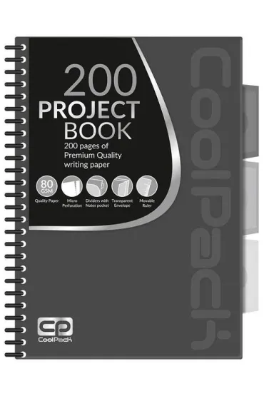 CoolPack Ko�obrulion A5 Grey kratka 100 kartek