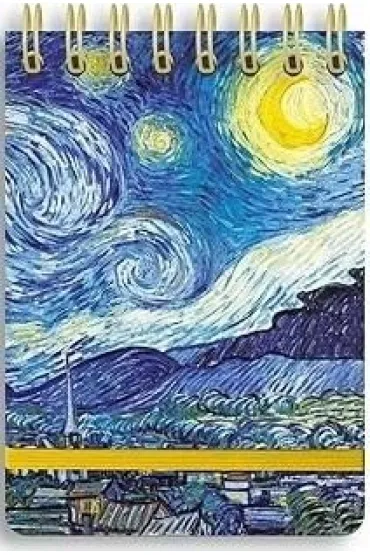 Flame Tree Ko�onotatnik linia Gwia�dzista noc Van Gogh