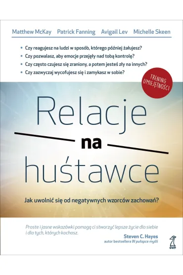 Relacje na hu�tawce. Jak uwolni� si� od negatywnych wzorc�w zachowa�? - Patrick Fanning, Matthew McKay, Avigail Lev, Michelle Skeen, Sylwia  Pikiel