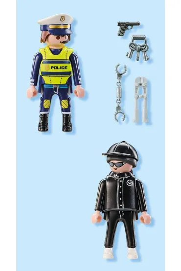 Playmobil DuoPack Policjant i z�odziej 71804