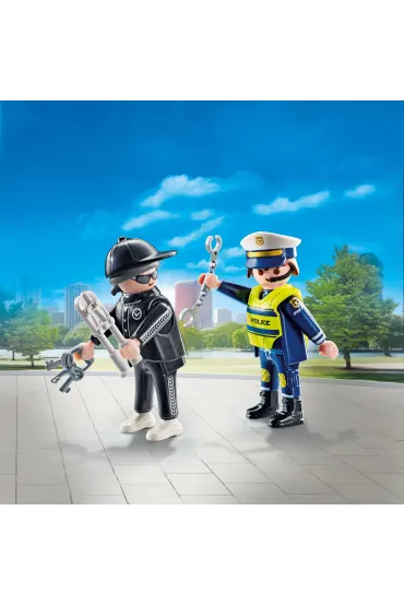 Playmobil DuoPack Policjant i z�odziej 71804
