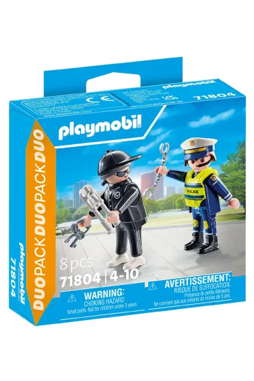 Playmobil DuoPack Policjant i z�odziej 71804