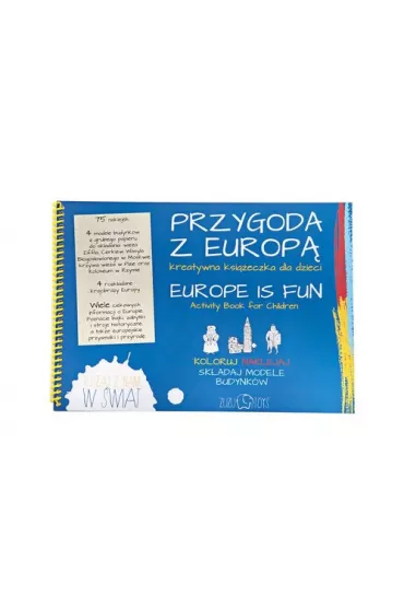 Przygoda z Europ�. Kreatywna ksi��eczka dla dzieci - Paulina P�achecka