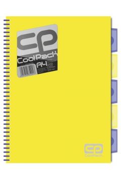 CoolPack Koobrulion A4 Neon kratka 100 kartek