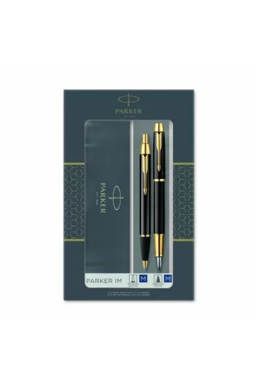 Pi�ro wieczne  d�ugopis automatyczny  etui IM czarny GT PARKER 2093216