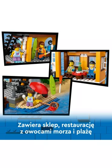 LEGO City Nadmorski port ze statkiem towarowym 60422