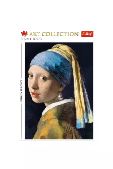 Puzzle 1000 el. Art Collection. Dziewczyna z per�� Trefl